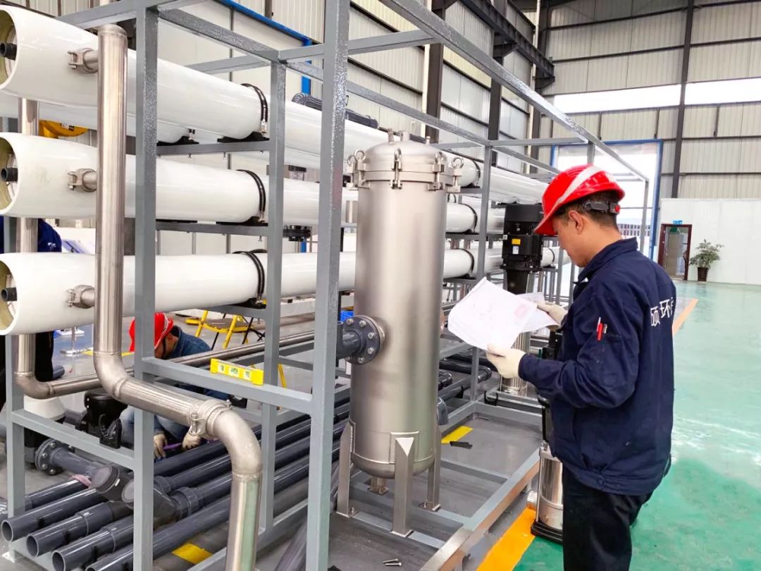 涪陵頁巖氣田水處理項(xiàng)目設(shè)備安裝進(jìn)度